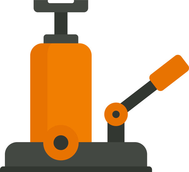 千斤顶图标平隔离图片下载