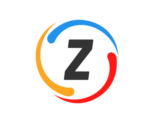 技术标志设计采用z字母概念图片下载