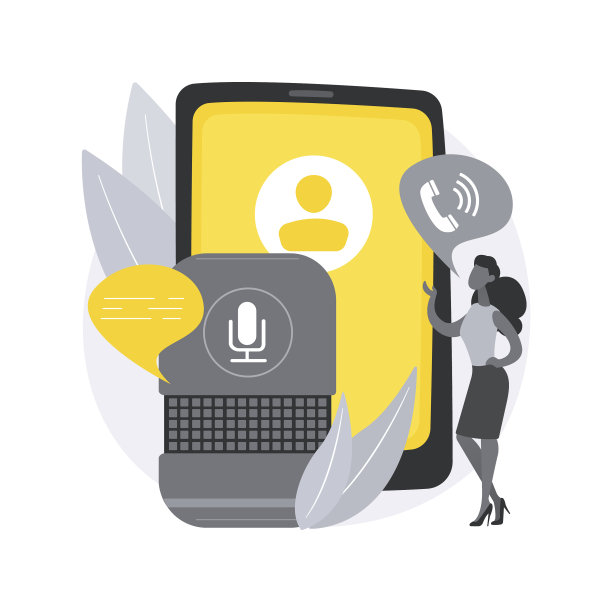 免提电话呼叫的抽象概念图片下载