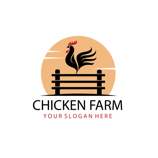 标志栏上雄鸡图片下载