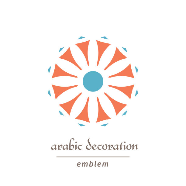 矢量几何马赛克装饰图片下载