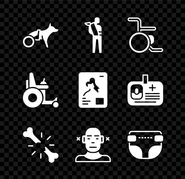 把狗放在轮椅上，人的断臂图片下载