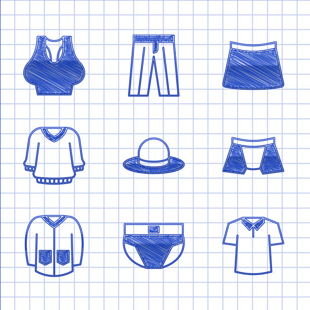 男士帽，男士内裤，衬衫，毛衣，裙子图片下载