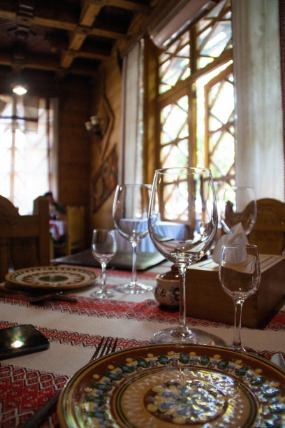 乌克兰的餐桌上图片下载