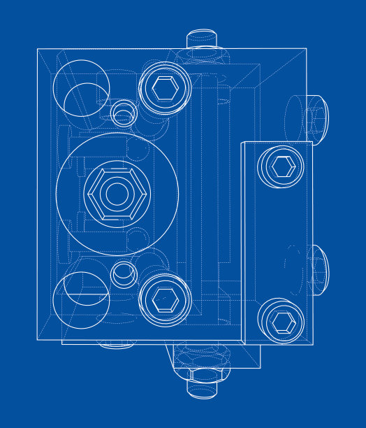 抽象工业对象概念图片下载