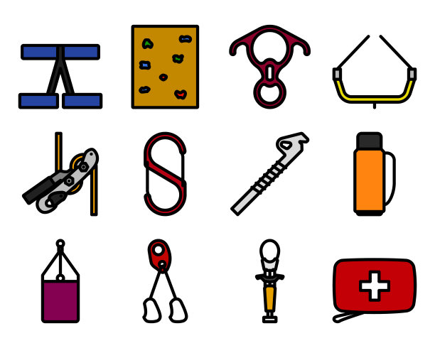 登山家图标设置图片下载