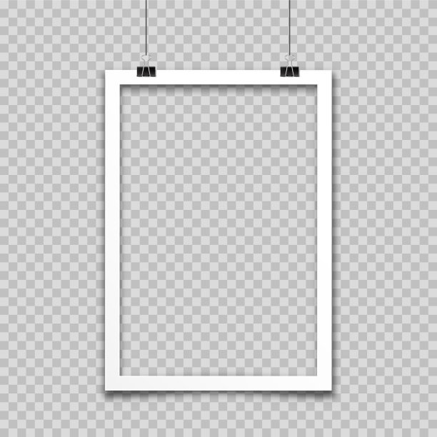 现实挂空照片卡框架电影集图片下载