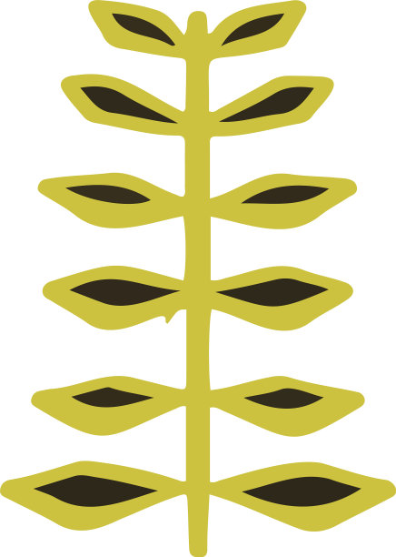 卡通风格的童话树图片下载