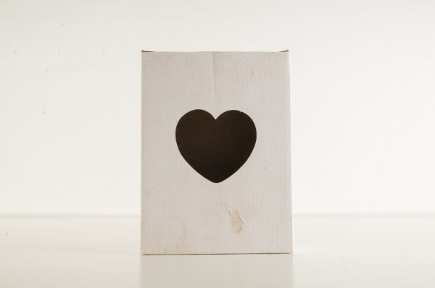 心形盒子的特写图片下载