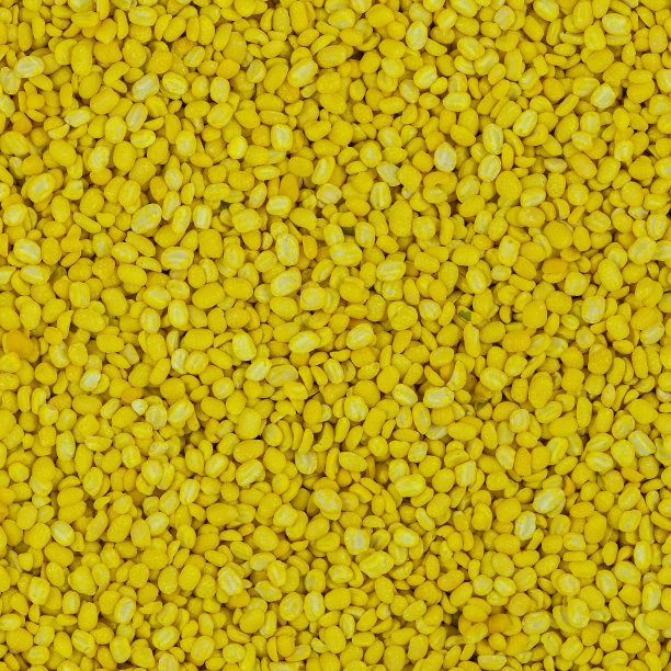 特写宏观摄影纹理和细节新鲜去皮绿豆种子为背景。图片下载