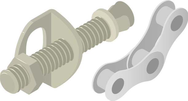 自行车工具图标等距自行车链图片下载