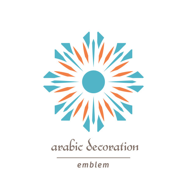 矢量几何马赛克装饰图片下载