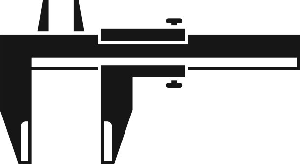 工程卡尺图标简单卡尺图片下载