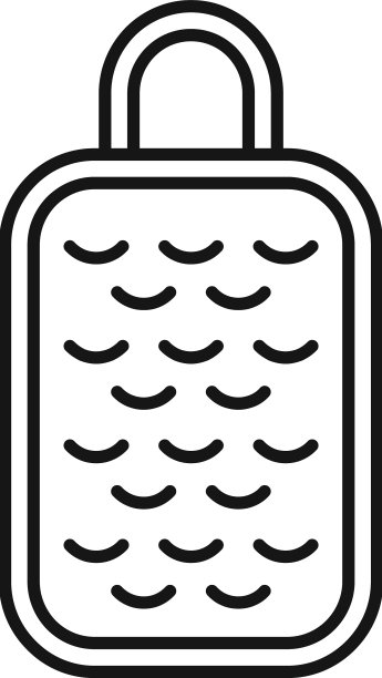 手巾图标轮廓浴巾图片下载