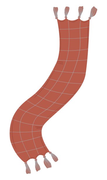 温馨的红围巾图片下载