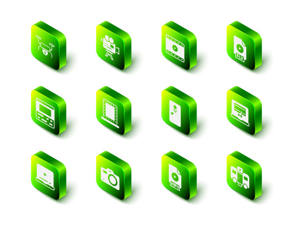 设置复古电影相机播放视频FLV文件图片下载