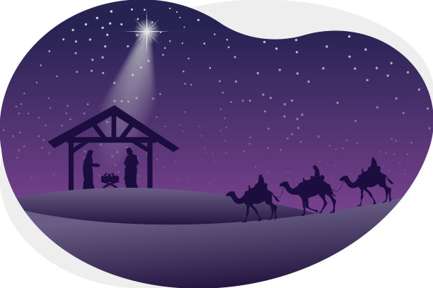 冬天的夜晚图片下载