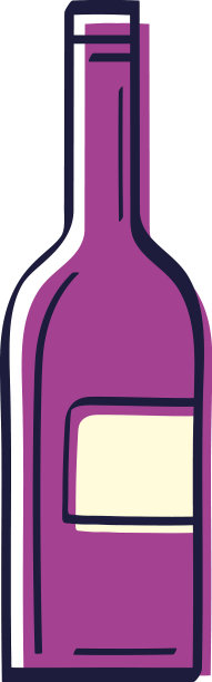 瓶酒的图标图片下载