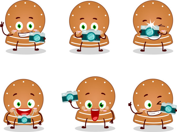 摄影师专业用雪球表情符号图片下载