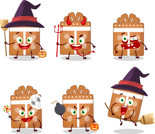 万圣节卡通表情图片下载