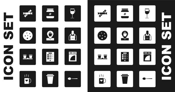 设置爱尔兰咖啡地点与杯子饼干或图片下载