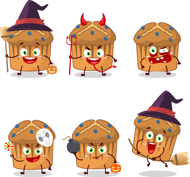 万圣节卡通表情图片下载