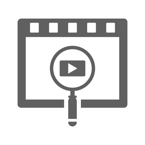 搜索视频摄像图标灰色矢量图形图片下载
