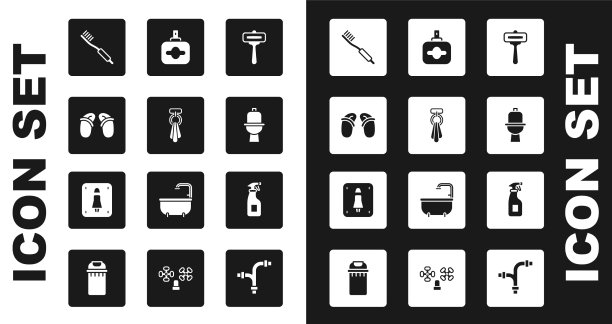 把刮胡刀毛巾放在衣架上图片下载