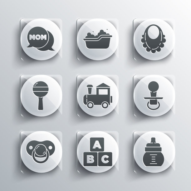 设置ABC块奶瓶奶嘴玩具图片下载