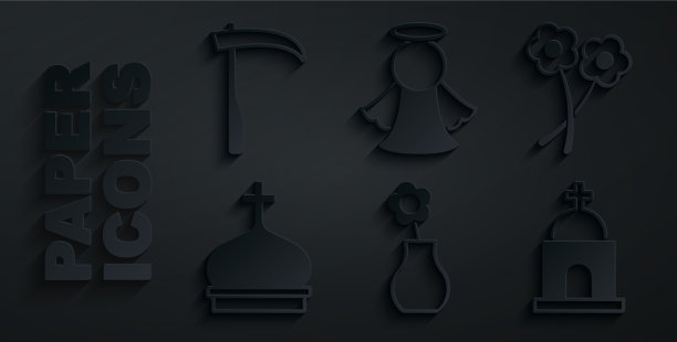 花瓶中插花教堂塔楼古老的地下墓穴天使图片下载