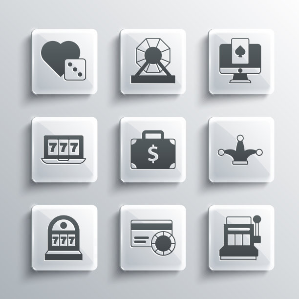 设置信用卡老虎机小丑玩图片下载