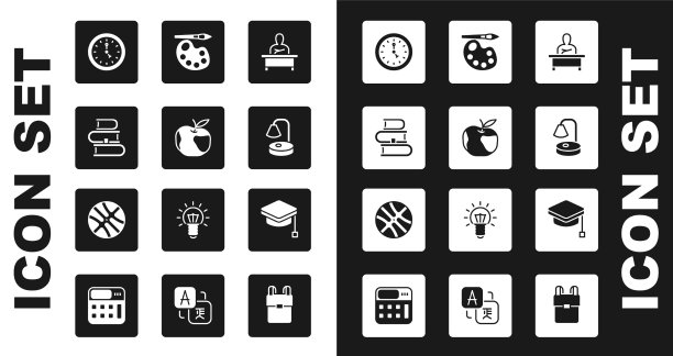 设置男生坐在书桌前苹果书钟图片下载