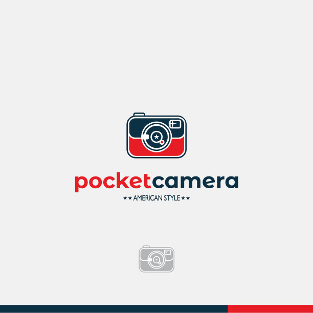 数码相机美式标识孤立标志图片下载