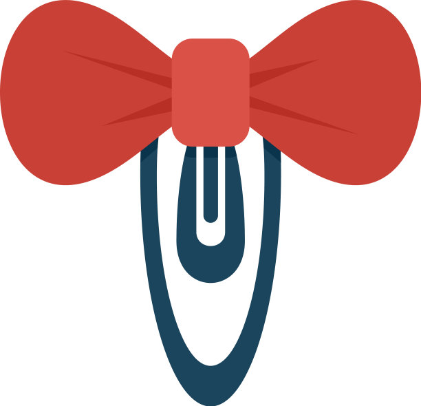 对象发夹图标扁平孤立图片下载