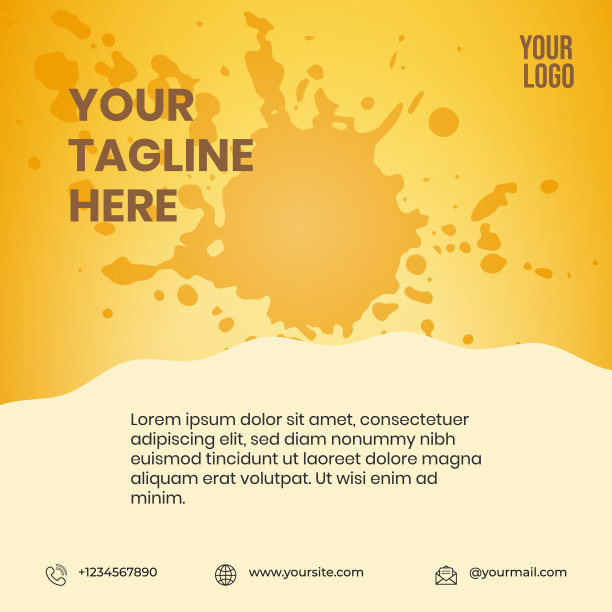 02社交媒体模板飞溅渐变图片下载