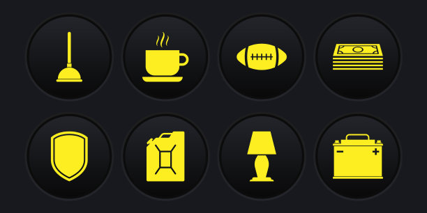 设盾叠纸币现金罐为图片下载