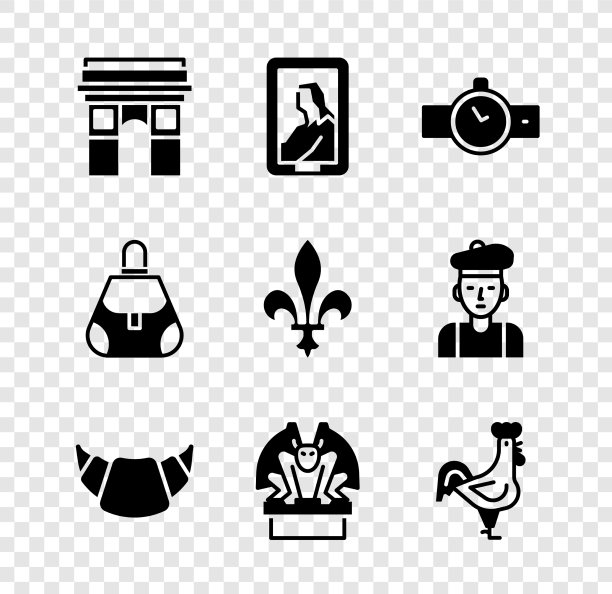 在博物馆手腕上设置凯旋门肖像图片下载