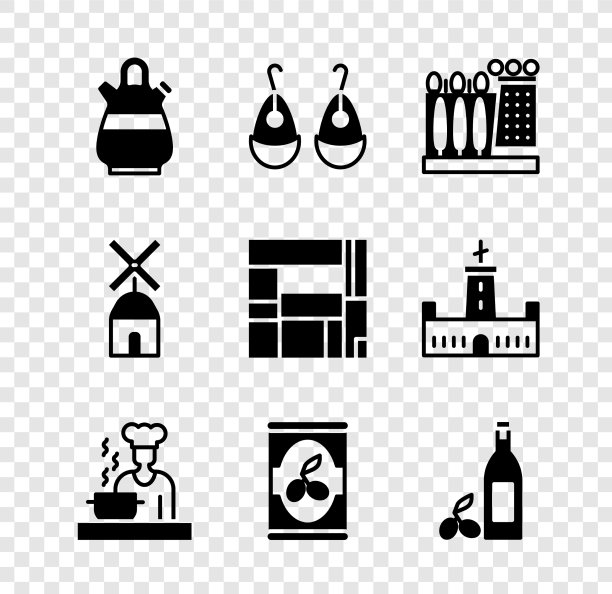 集桑格利亚汽缸耳环达利博物馆图片下载