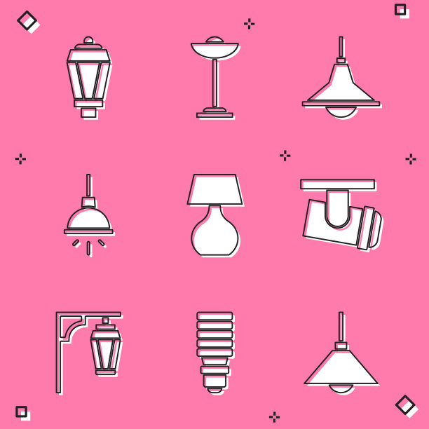 设置花园灯灯地板吊灯桌子图片下载