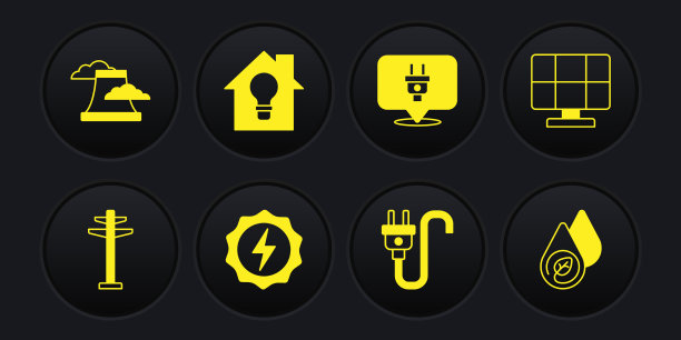 设置电塔太阳能板避雷针图片下载