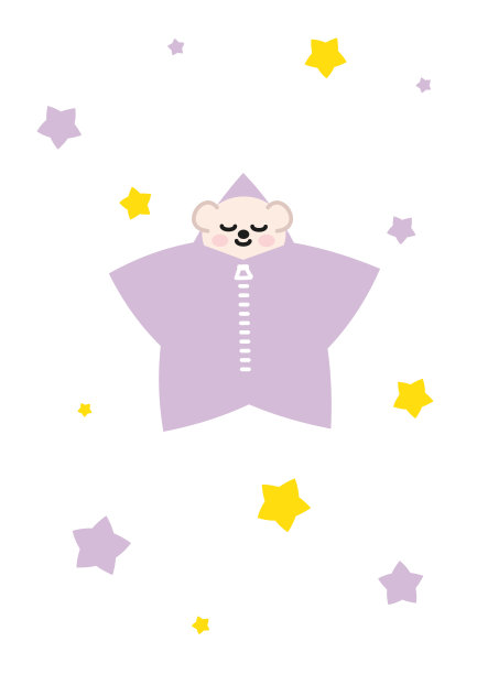 可爱的插图婴儿房室内设计图片下载