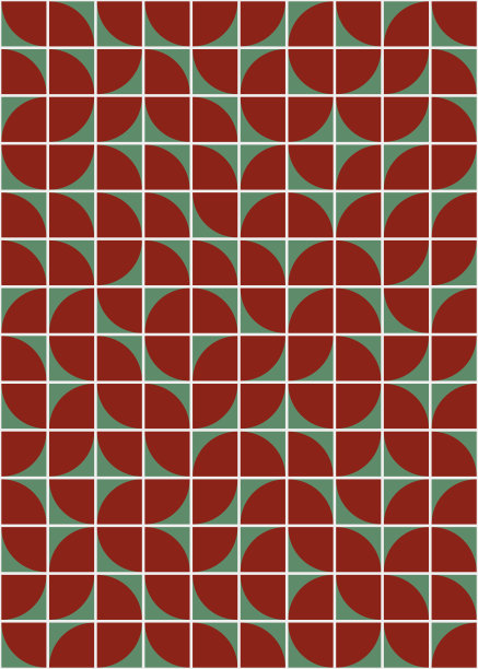 抽象几何图形生成计算艺术插图图片下载