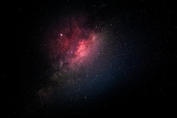 美丽的银河星座在太空中充满了星星图片下载