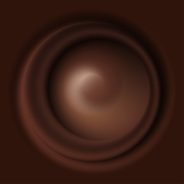 巧克力漩涡，波浪流动。摘要向量背景。图片下载