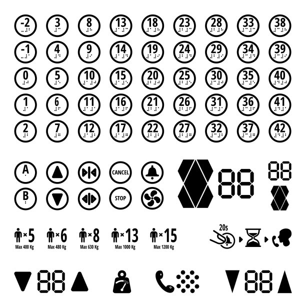 电梯按钮图片下载