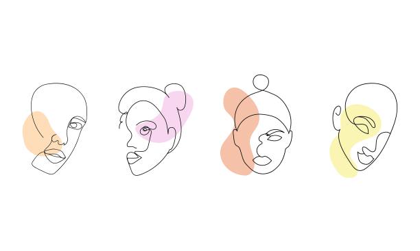 集女人的脸图片下载