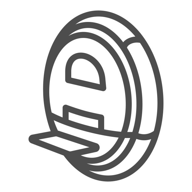 电动独轮车线图标，电动运输概念，单轮矢量标志在白色背景，轮廓风格图标的移动概念和网页设计。矢量图形。图片下载