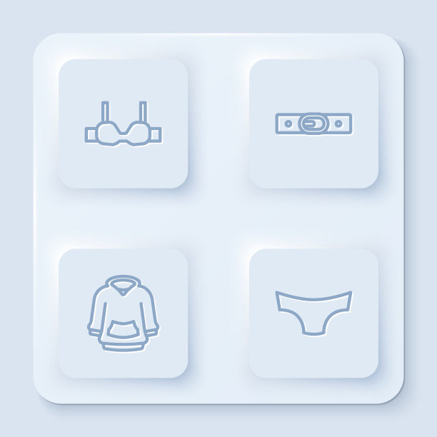 内衣带连帽衫和男式内裤图片下载