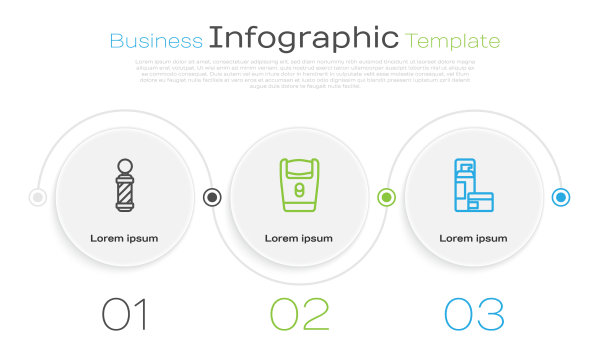理发店立线经典电刀杆图片下载