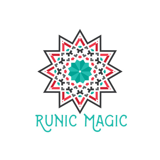 东方几何圆形符号图片下载